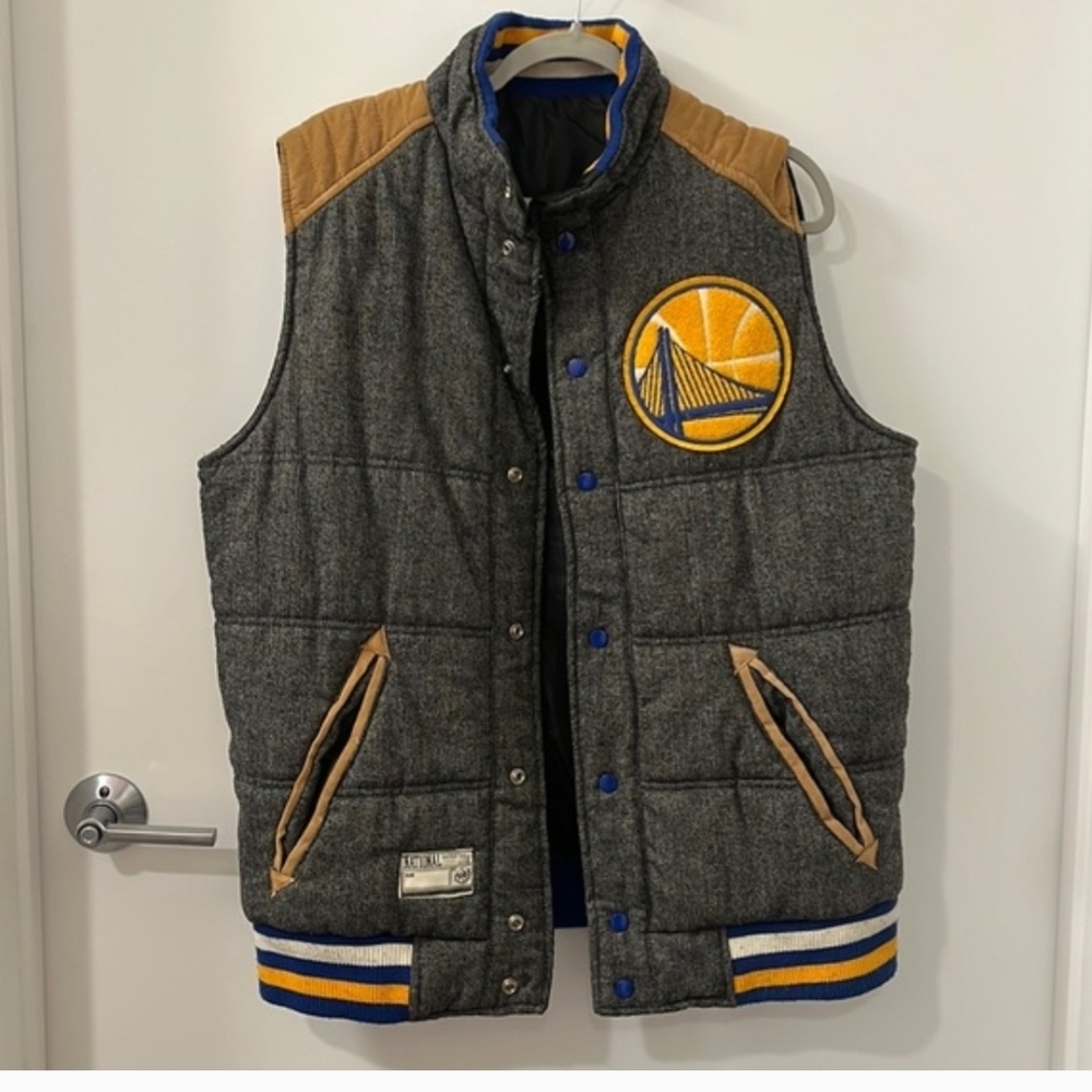 Golden State Warriors 2014 Legency Reversible Men Vest , Size XL - Picture 4 of 9